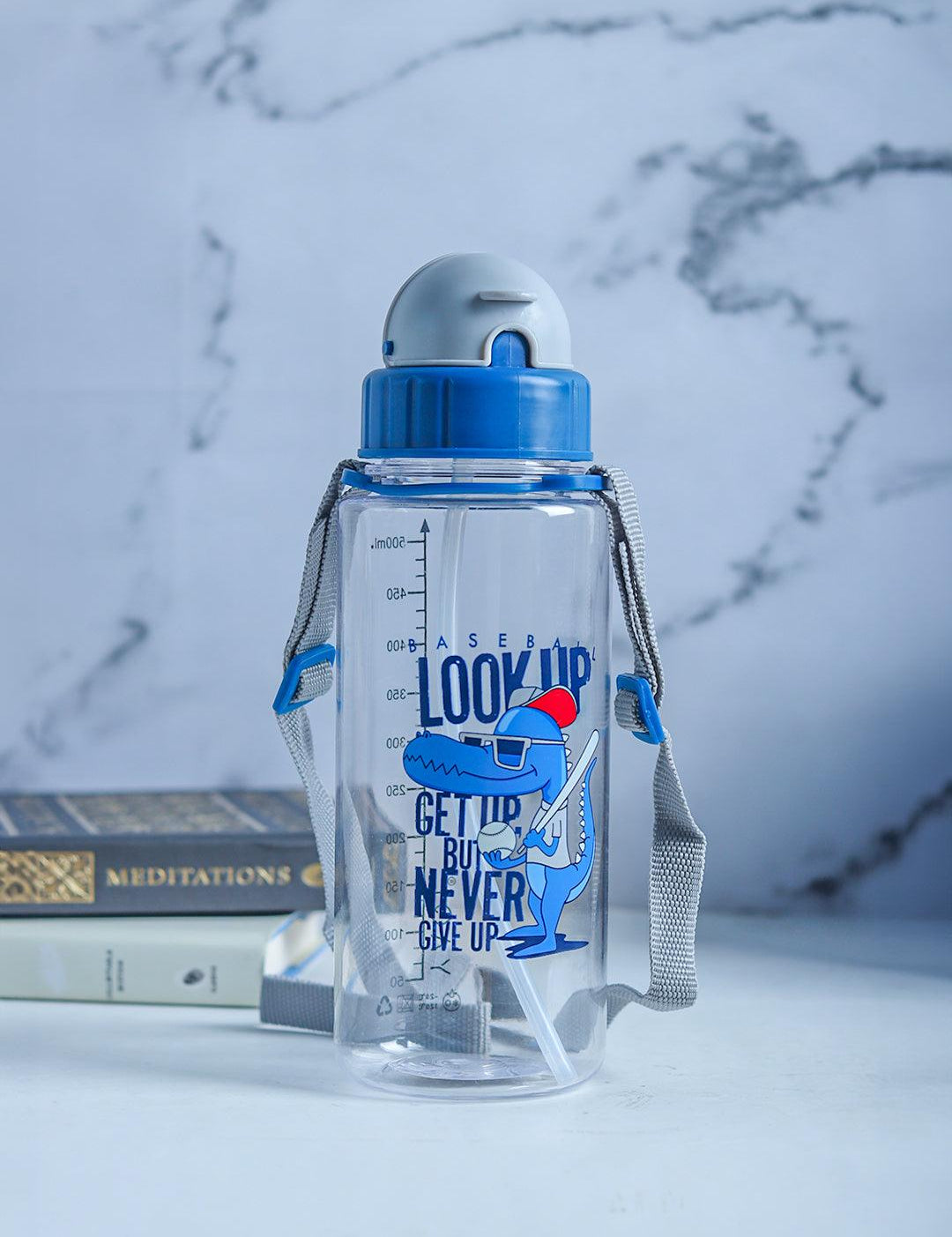 500mL Sipper Bottle For Kids - Blue - MARKET 99