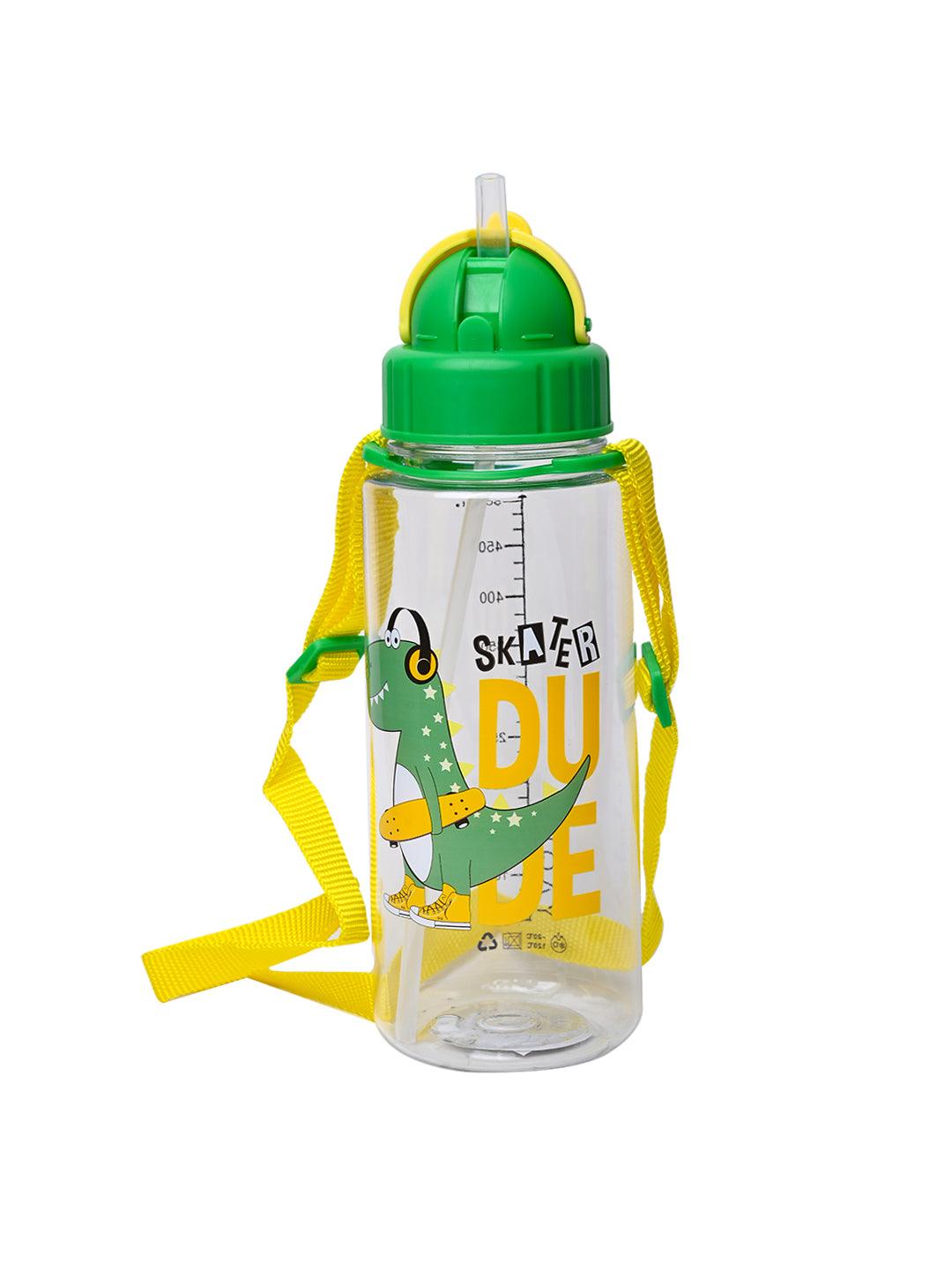 SKIP HOP Zoo Straw Bottle 350 ml Water Bottle - School Sipper