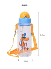 500mL Sipper Bottle For Kids - Light Blue - MARKET 99