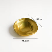 VON CASA Golden Stone Bowl