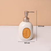 Bathroom Set (Set of 4) – White Ceramic