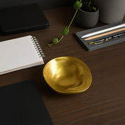 VON CASA Golden Stone Bowl