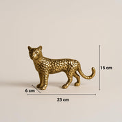 VON CASA Golden Debossed Panther