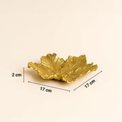 VON CASA Golden Embossed Platter