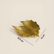 VON CASA Golden Embossed Platter