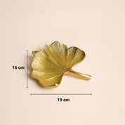 VON CASA Golden Embossed Platter