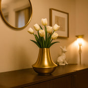 VON CASA Golden Highneck Vase