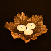 VON CASA Golden Embossed Platter