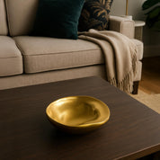 VON CASA Golden Stone Bowl