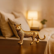 VON CASA Golden Debossed Panther