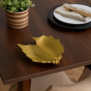 VON CASA Golden Embossed Platter