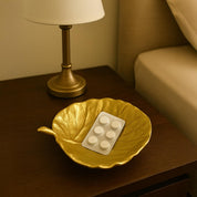VON CASA Golden Embossed Bowl