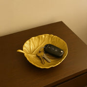 VON CASA Golden Embossed Bowl