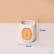 Bathroom Set (Set of 4) – White Ceramic
