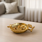 VON CASA Golden Embossed Pomegranate Catch