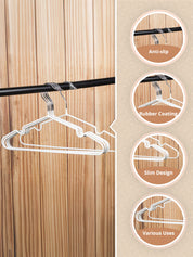 Market99 Metal Heavy Duty Hangers - Set of 10