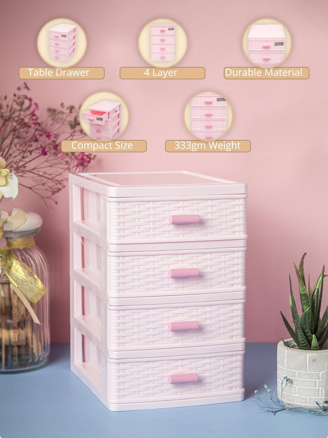 Pink deals storage drawers