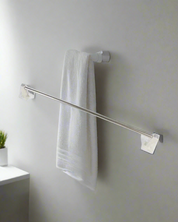 Towel Rail, Silver, Plastic