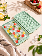 Ice Tray, Light Green, Plastic