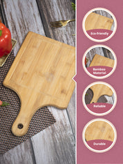 Wooden Chopping Board, Brown, Bamboo