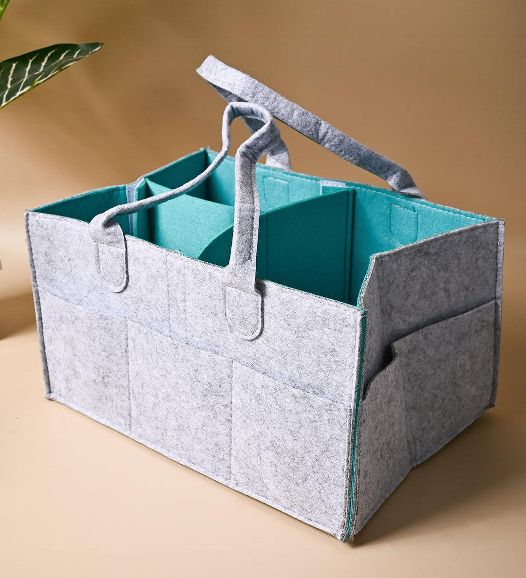 Market99 Square Felt Home Storage Organizer - 34X24X18Cm - MARKET99