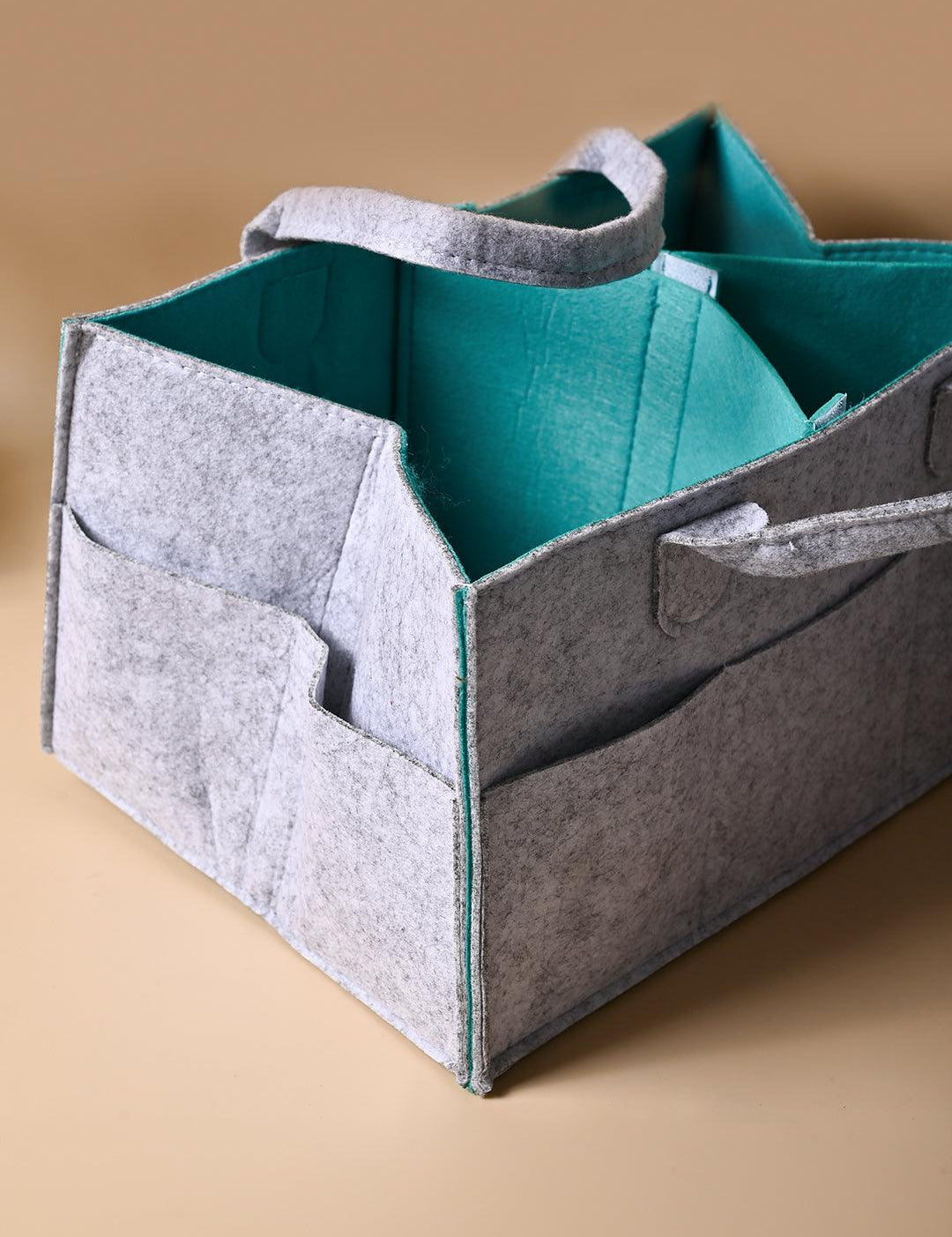 Market99 Square Felt Home Storage Organizer - 34X24X18Cm - MARKET99