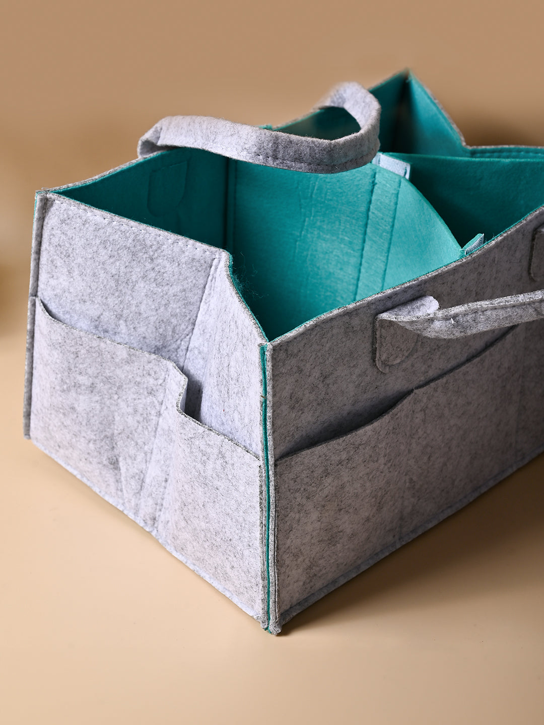 Market99 Square Felt Home Storage Organizer - 34X24X18Cm - MARKET99