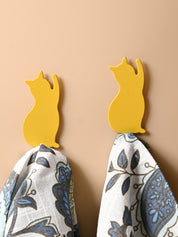 Market99 Cat Shaped Mild Steel Sticky Hooks - MARKET99