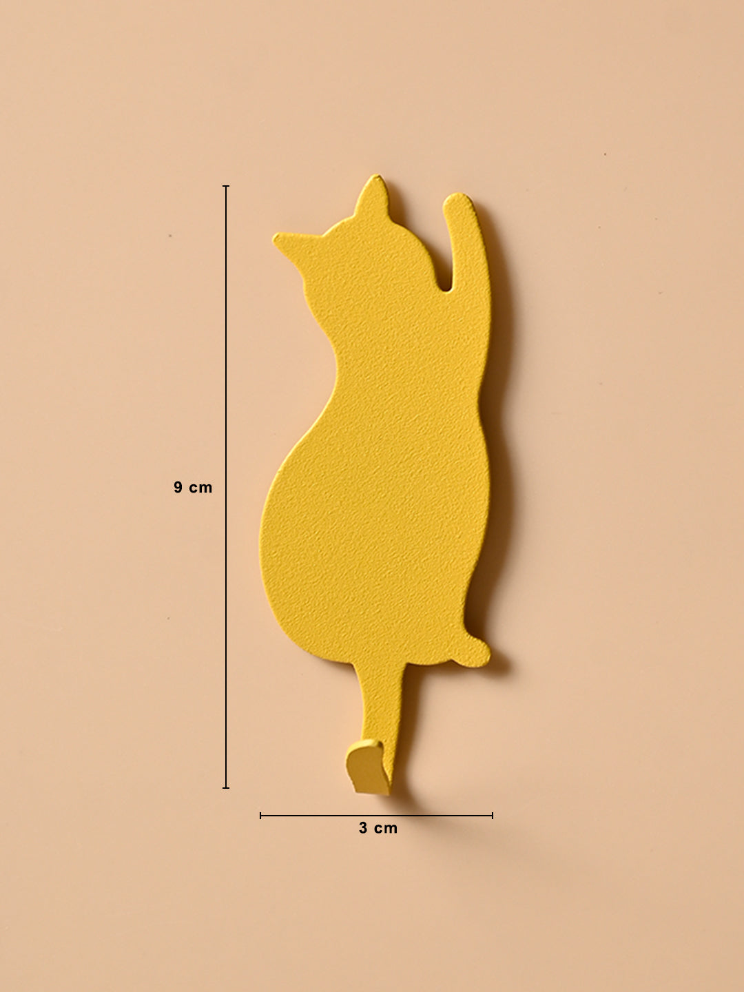 Market99 Cat Shaped Mild Steel Sticky Hooks - MARKET99