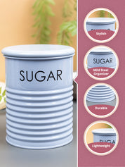 Sugar Jar With Lid - (Blue, 900mL)