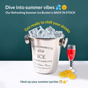 Metal Ice Bucket - 1700mL