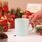 Classic Turquoise Coffee Mug: Enjoy Your Morning Brew in Style!
