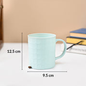 Classic Turquoise Coffee Mug: Enjoy Your Morning Brew in Style!