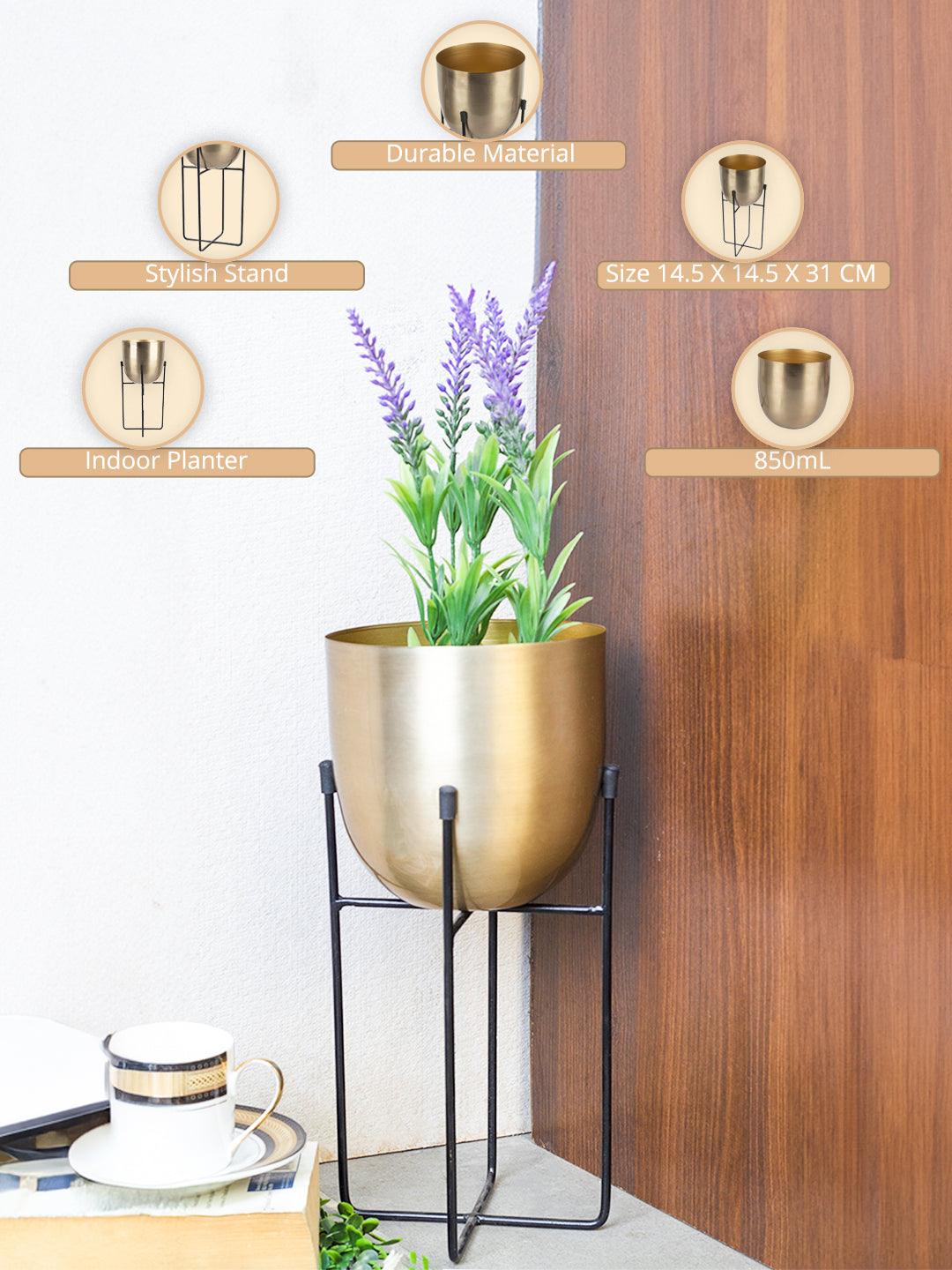Indoor Table Planter With Stand for Flower Pots - MARKET99