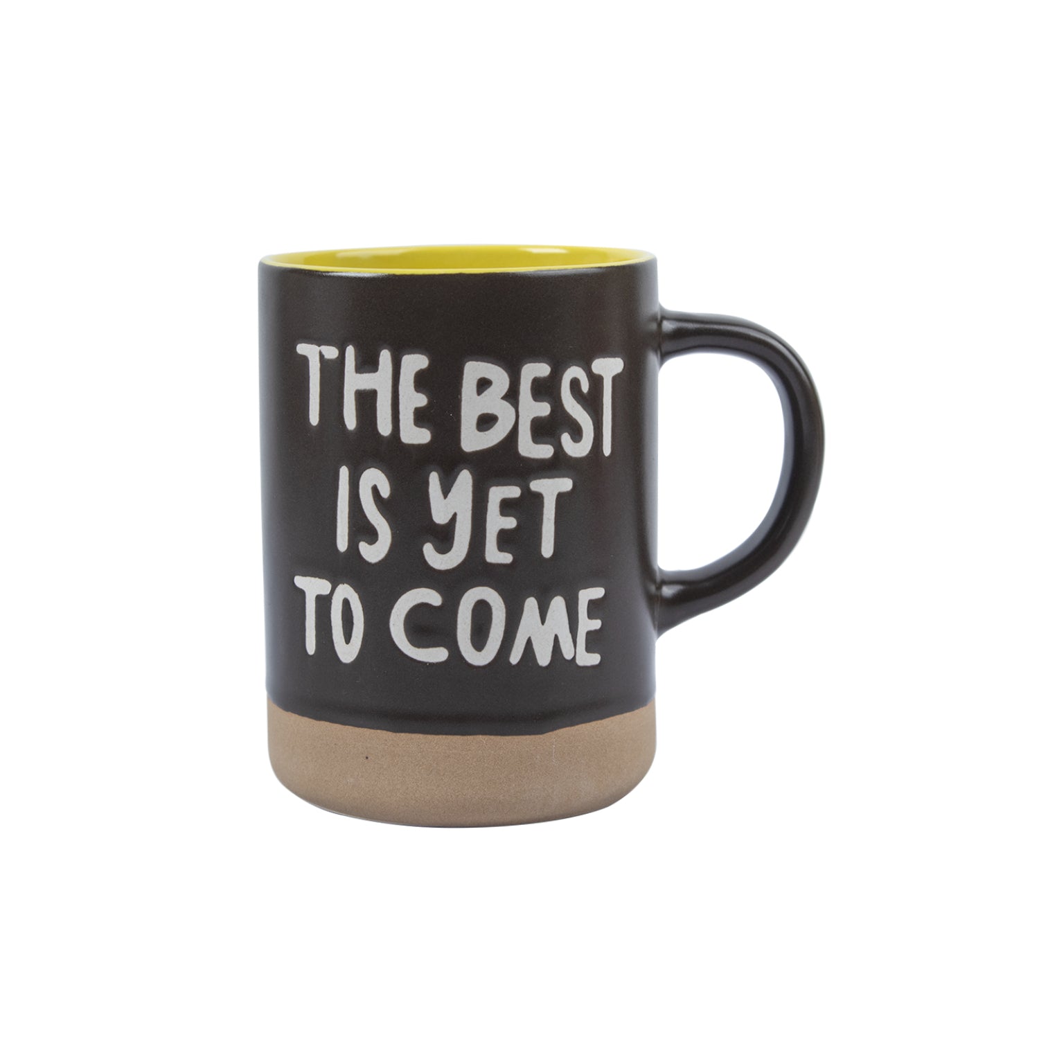 Market99 Ceramic Coffee Mug "THE BEST IS YET TO COMES" - 360 mL
