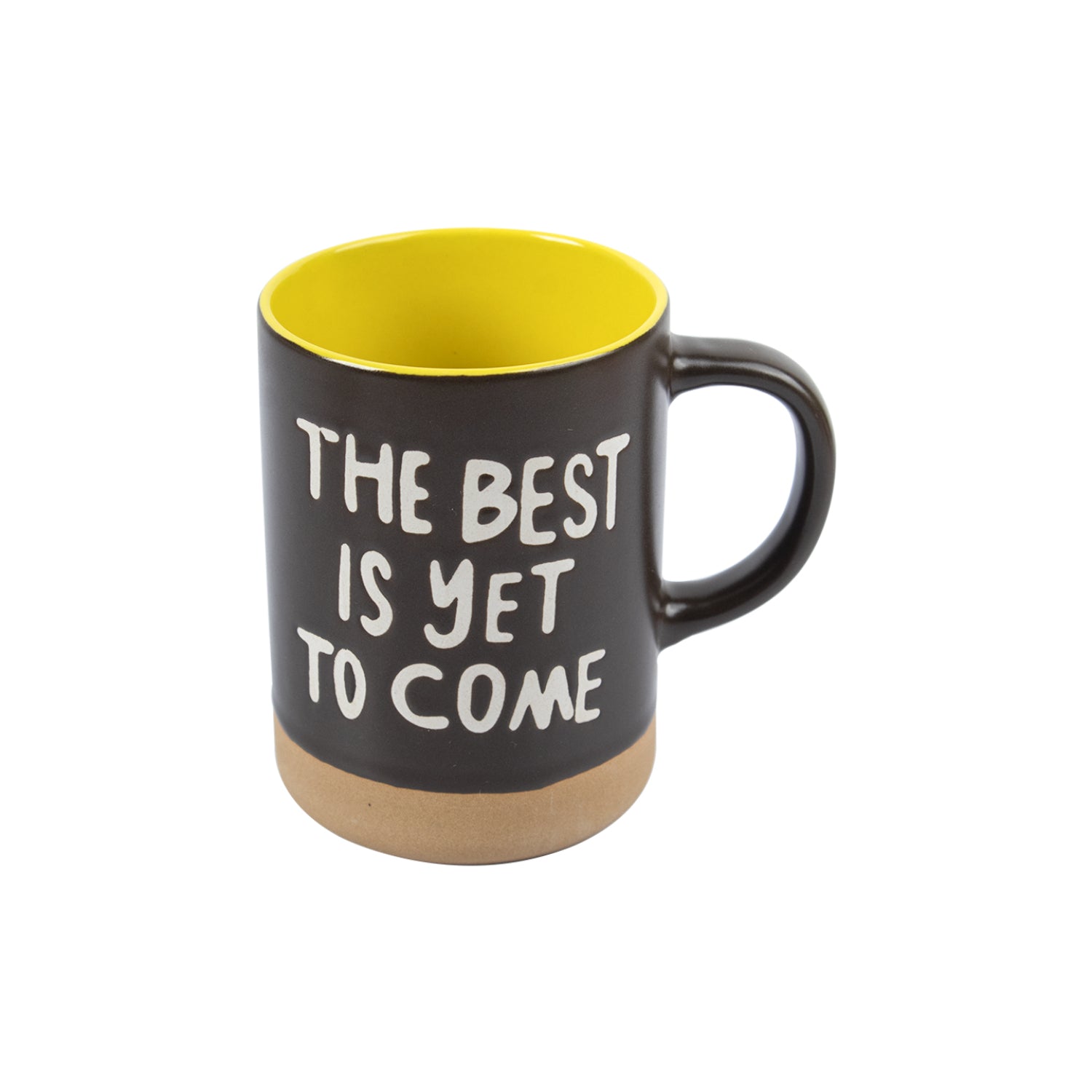 Market99 Ceramic Coffee Mug "THE BEST IS YET TO COMES" - 360 mL