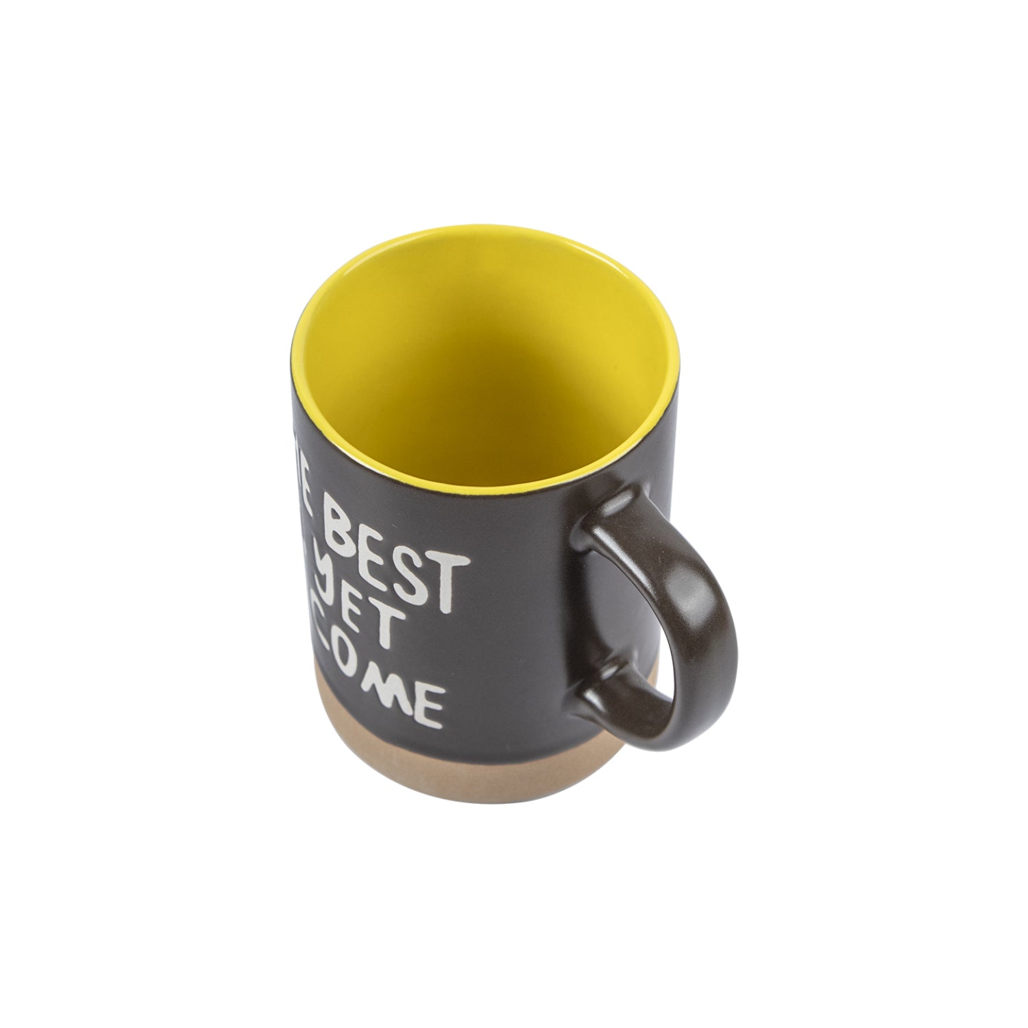 Market99 Ceramic Coffee Mug "THE BEST IS YET TO COMES" - 360 mL