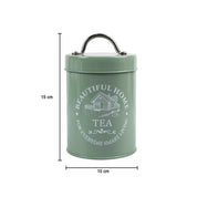 Market99 Tea & Sugar Storage Jar with Lid - Set Of 2, Each 850mL