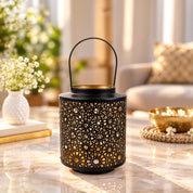 Lighting Home Decoration Hanging Candle Holder, Black, Iron