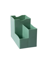 Multi-Purpose Desk Organizer with 4 Compartments - Light Green - MARKET99