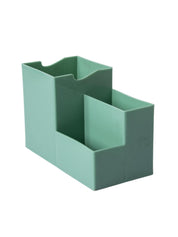 Multi-Purpose Desk Organizer with 4 Compartments - Light Green - MARKET99