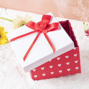 Valentine Empty Gift Box with Ribbon