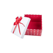 Valentine Empty Gift Box with Ribbon