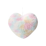 Large Rainbow Heart Cushion