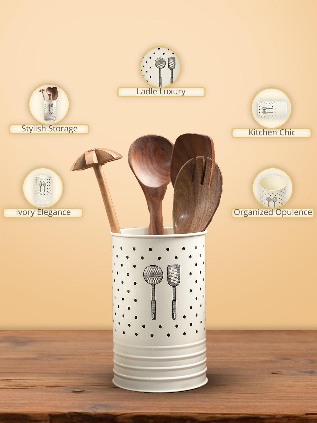 Stylish Ivory Ladle Holder - MARKET99