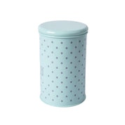 Tea & Sugar Jar (Each 900 Ml) + Cookie & Namkeen Jar (Each 1700 Ml) - Polka Dot Green, Set Of 4