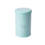 Tea & Sugar Jar (Each 900 Ml) + Cookie & Namkeen Jar (Each 1700 Ml) - Polka Dot Green, Set Of 4