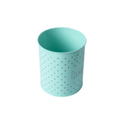 Tea & Sugar Jar (Each 900 Ml) + Cookie & Namkeen Jar (Each 1700 Ml) - Polka Dot Green, Set Of 4