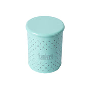 Tea & Sugar Jar (Each 900 Ml) + Cookie & Namkeen Jar (Each 1700 Ml) - Polka Dot Green, Set Of 4