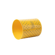 Tea & Sugar Jar (Each 900 Ml) + Cookie & Namkeen Jar (Each 1700 Ml) - Polka Dot Yellow, Set Of 4